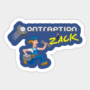 Contraption Zack Sticker